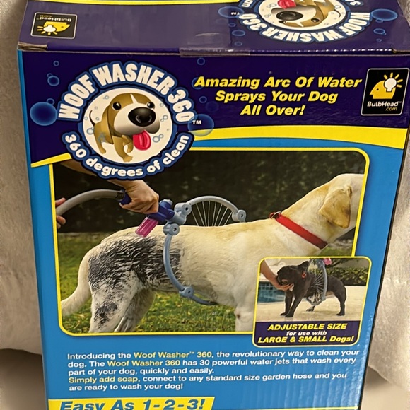 Woof Washer 360 Hose Attachment for Easy Dog Washing, New In Box - Picture 5 of 8